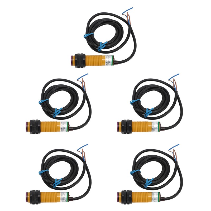 5 Pcs Infrared Photoelectric Switch Normally Open 10 To 30cm