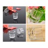SCSpecial Dappen Dish 2 Pieces Acrylic Liquid Powder Crystal Glass