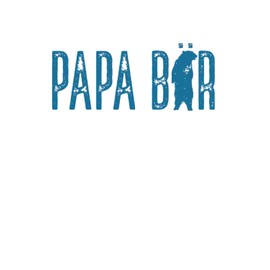 Papa Bär: Notizbuch LINIERT | Ein lustiges Papa Bär Motiv | Die witzige Kladde eignet sich für die Notizen im Alltag | Papabär | Geburtstagsgeschenke für Vater | Geschenkideen für Vater