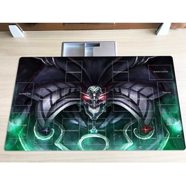 Neue Mlikemat Spielmatte Exodia, Der Zerstörer TCG CCG OCG Sammelkartenspielmatte mit Zonen + gratis Tasche (ZD039-185-A)