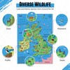 Children’s United Kingdom & Ireland Map Poster for Wall –