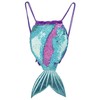 Magic Mermaid Tail Sequin Backpack - Mermaid Drawstring Magic Reversible