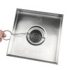 Neodrain Square Shower Drain with Removable Tile insert Grate, 6-Inch,