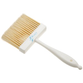 Ateco Pastry Brush, 4-Inch Wide Head with Natural White Boar Bristles & Molded Plastic Handle