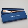 Pure Copper Stripe Line Ice Cream Spoon