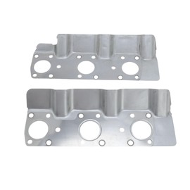 X AUTOHAUX 2 Pcs Exhaust Manifold Header Gasket for Mitsubishi Pajero/Shogun 1988-2024 Engine Manifold Exhaust Gasket No.MD134703/MD173617