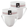Mcdavid 3110 atlético Supporter (Pack de 2), Blanco, XX-Large