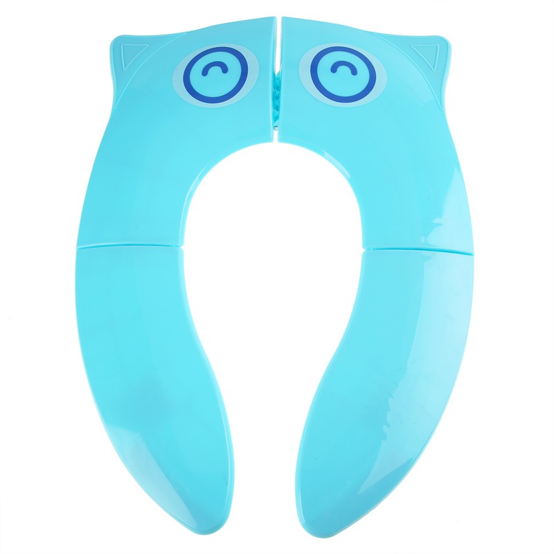 Kids Folding Potty Seat Pad Portable Travel Baby Toddler Toilet