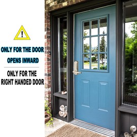 Keyless Mechanical Combination Door Lock Digital Code Keypad Security Entry Door Stainless Steel 304 Not deadbolt (Only for The Left Handed Door Opens Inward) … (Left Handle)