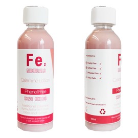 Calamine, Zinc Oxide and Rosewater Lotion for Irritated Skin 100ml