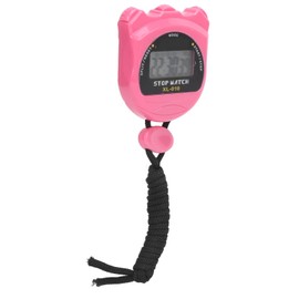 Electronic Sports Stopwatch Timer, Waterproof Colorful Stopwatch Electronic Simple Fall Protection for Competition for Fitness for Sports