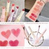 KWOLYKIM 2 Colors Jelly Lipstick & Matte Lipstick, Heart shaped