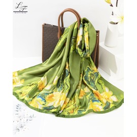 Hioyiwse Shawl Scarf For Women Lightweight Scarves Floral Pattern Formal Evening Dressesformal Shawl Summer Wraps Fashion Present E1