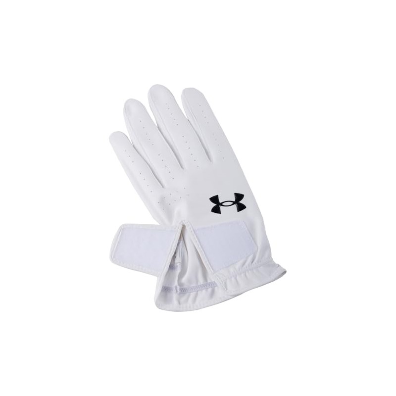 UA All Weather Golf Glove 6001271 (100) White LXS, white