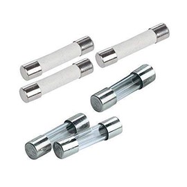 ESKA Pack of 10 G Fuse Insert Fine Fuse T 10A 6.3 x 32 mm 632.327 Slow Blow