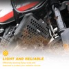 REARACE Motorcycle Radiator Guard Grille Protector Cover Compatible with Royal