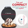 DASH DASH Mini Maker Electric Round Griddle for Individual Pancakes,