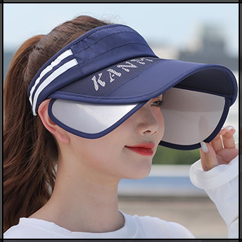 White Fang CA983 Women's Visor, Sun Visor, Hat, Logo, Sun