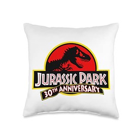 Jurassic Park 30th Anniversary Throw Pillow