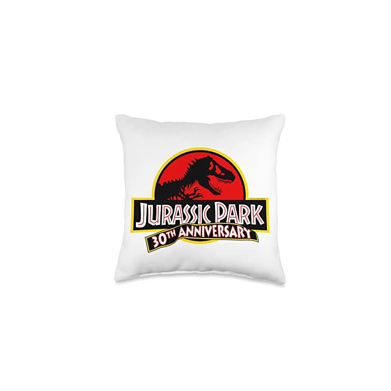 Jurassic Park 30th Anniversary Throw Pillow