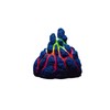 GloFish Volcano Ornament for Aquariums, 2.38 x 3.31 x 3.44