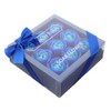 Beavorty Artificial Soap Flower Box 9 Rose Flower Soap Box