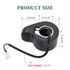 Qmagic Thumb Throttle Compatible with Go-trax GXL V2 Electric Scooter,