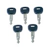 Excavator key 459A black (5 pieces) suitable for Kubota excavator