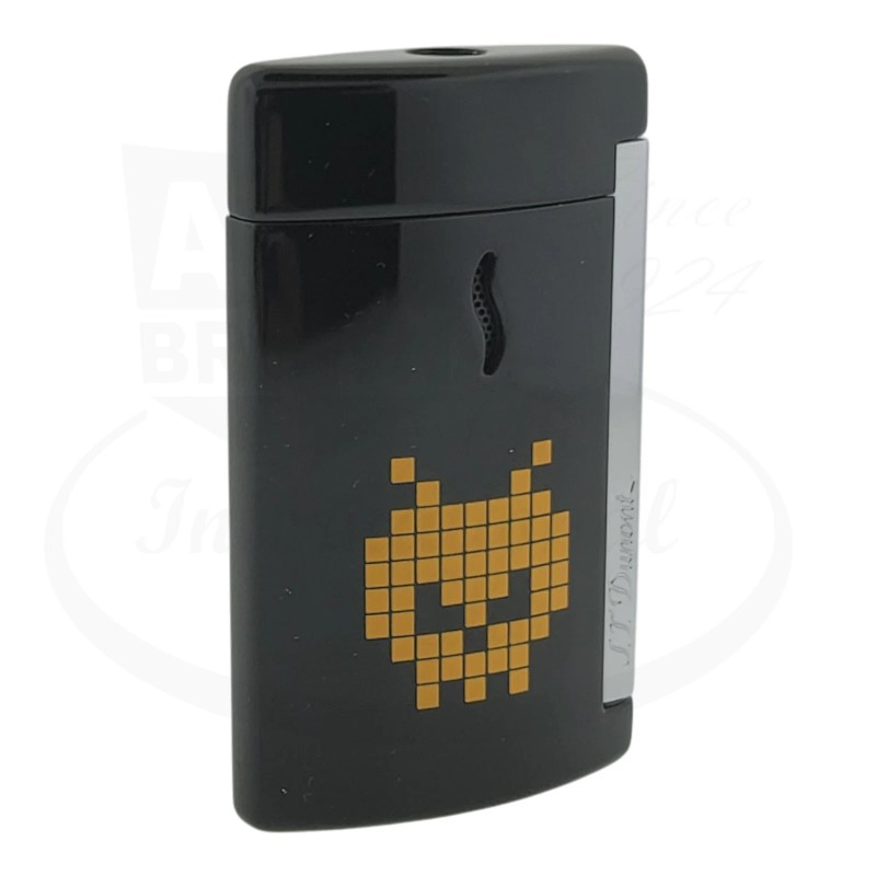 S.T. Dupont Minijet Space Alien Skull Lighter, 010545