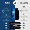 King Protein Whey + Creatina 900g - Polvo Nutricional Sabor