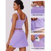 PINSPARK Golf Skirt Silicone Grippers Skorts for Women with Pockets