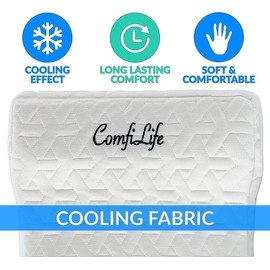 ComfiLife Knee Pillow Cover Replacement with Cooling Fabric