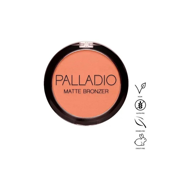 Polvo Bronceante Matte Bronzer 10gr Palladio Tono No Tan Lies