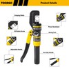 TOORGO 10 Ton Hydraulic Crimping Tool, 12 AWG to 2/0