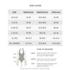 Aqua Eve Bikini de dos piezas de corte alto para