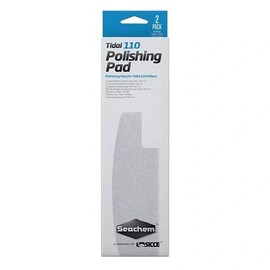 Seachem Tidal Replacement Fine Polishing Pad - 2 foams per box - Tidal 110 polish pads 2pk
