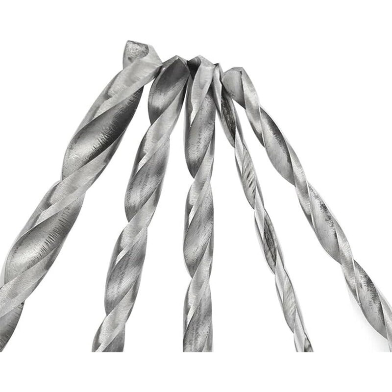 5 PCS 200MM Extra Long Hss Drill Bit Set, Twist