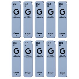 PILOT 10HRFG03H Sharp Refill, Neox Graphite, 0.3mm H, 10pcs