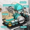 MERRYBOX Dish Drying Rack Large Capacity 2 Tier Dish Drying