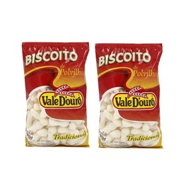 Vale D'ouro - Starch Salted Cookies - 3.53 Oz (PACK OF 02) | Biscoito de Polvilho Tradicional - 100g