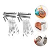 Mikinona 4 Sets thumb piano shrapnel mbira repairing parts thumb