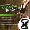 3/4 Inch Tactical Buckle Tactical Duty Buckle Replacement, 2Pack Paracord