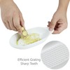 EIKS Ceramic Ginger Grater Plate with Scraper for Grinding Wasabi