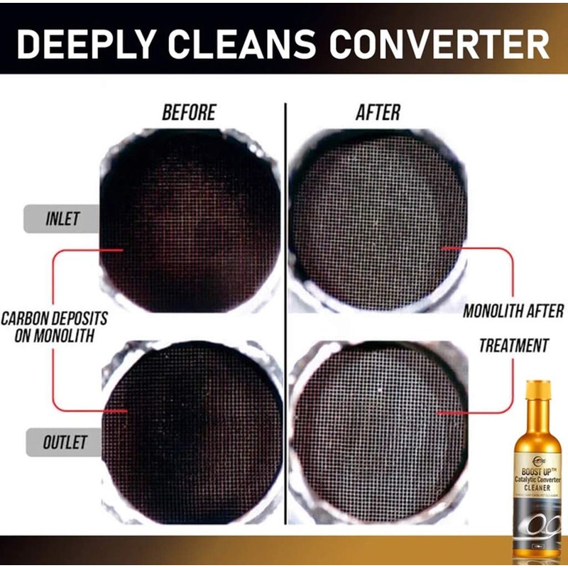 Auto Parts Catalytic Converter Cleaner Engine Boost Up Cleaner Fuel
