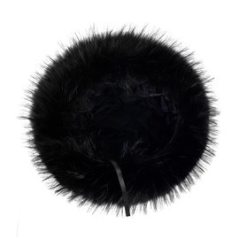 HH HOFNEN Winter Bucket Hat Fluffy Faux Fur Fisherman Plush Warm Hats Cute Fuzzy Bucket Hat for Women