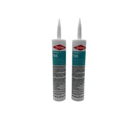 795 Silicone Building Sealant Black 10 oz (2-Pack)