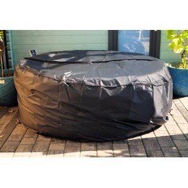 Speedwellstar Round Garden Table Hot Tub Cover Fitted Circular Drawstring Circular (Medium)