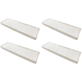 Nispira Post Motor Replacement HEPA Filter Compatible with Bissell Style 7, 9, 16 Upright Vacuum Part 32076. Fits CleanView and PowerGlide Model. 4 Packs