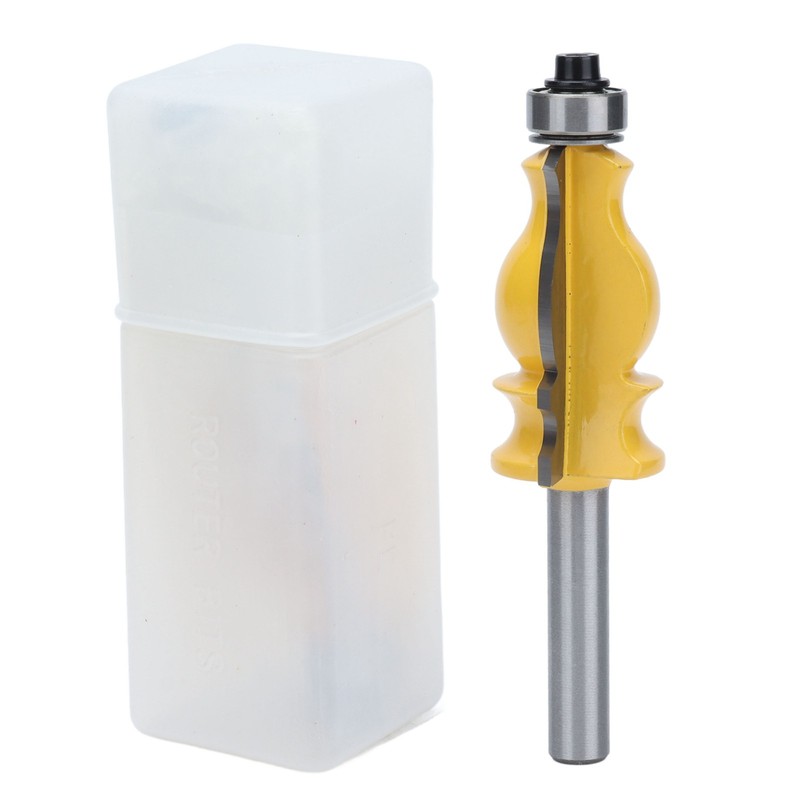 8mm Shank Handrail Milling Cutter Carbon Steel Line Molding Router