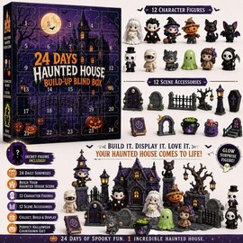 Calendario de Adviento de Halloween 2026 - Cuenta Regresiva Espeluznante con Sorpresas